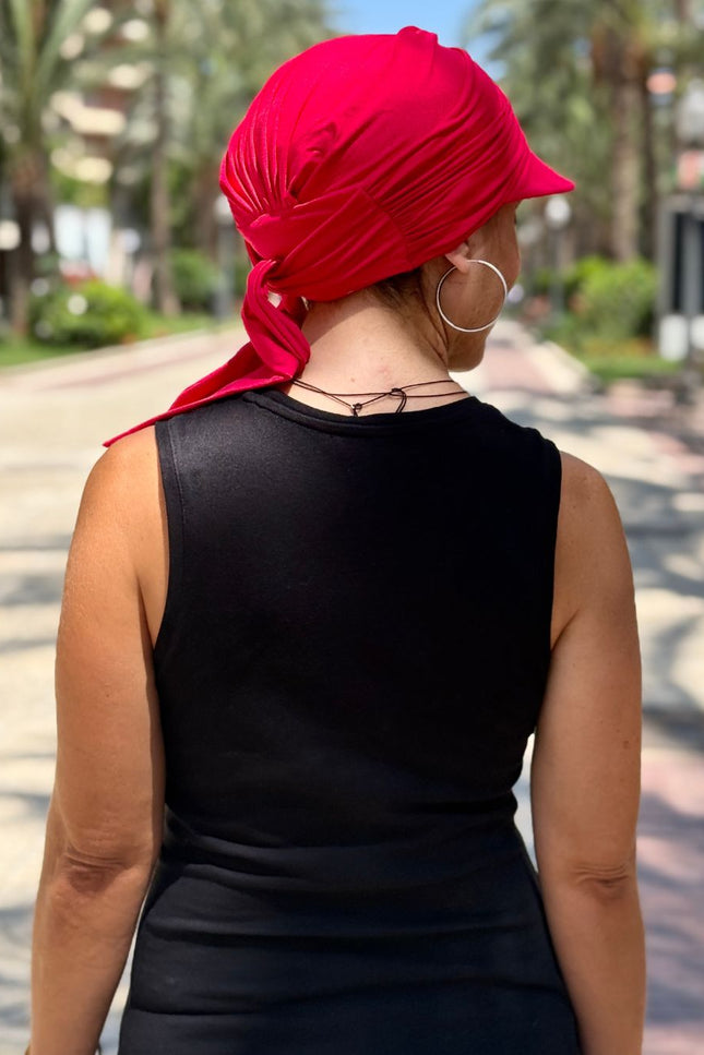Gorra Oncológica Carla Bedia | Nala Roja