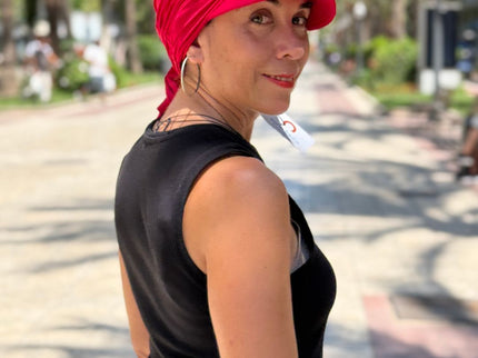 Gorra Oncológica Carla Bedia | Nala Roja
