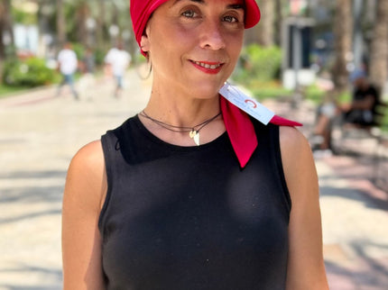 Gorra Oncológica Carla Bedia | Nala Roja