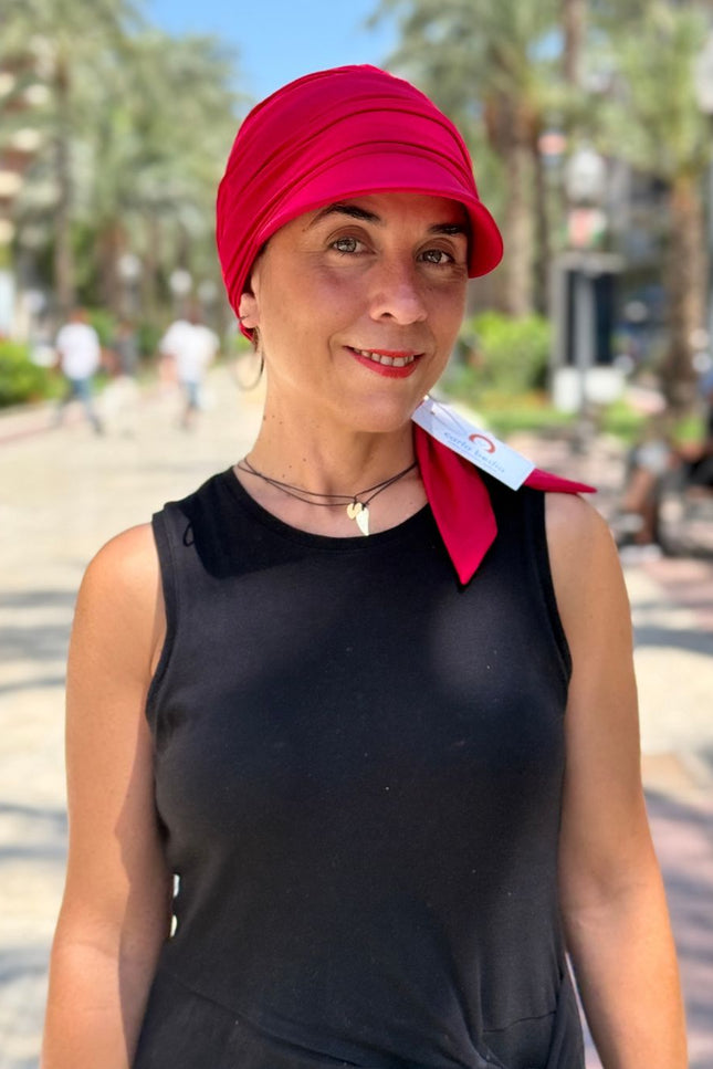 Gorra Oncológica Carla Bedia | Nala Roja