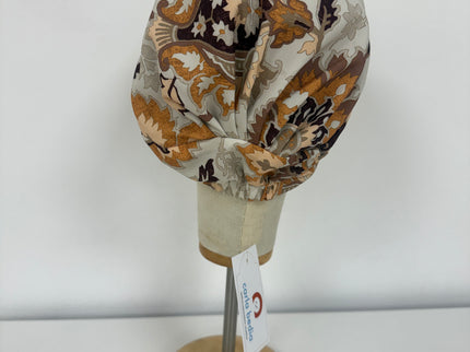 Pañuelo Oncológico Carla Bedia | Sue Floral Tierra