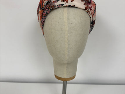 Pañuelo Oncológico Carla Bedia | Sue Floral Rosa