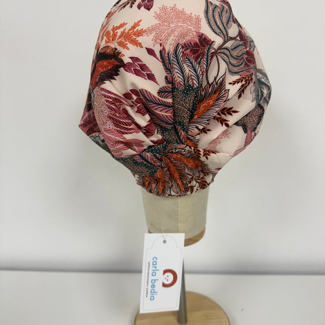 Pañuelo Oncológico Carla Bedia | Sue Floral Rosa