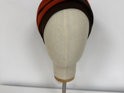 Pañuelo Oncológico Carla Bedia | Gala Chocolate Teja