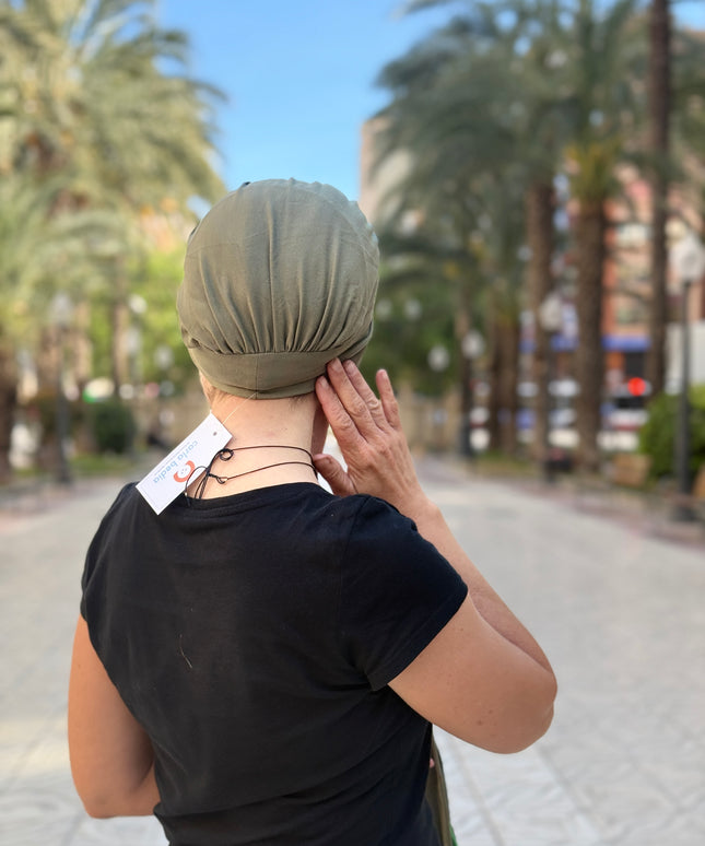 Pañuelo Oncológico Carla Bedia | Carlota Verde