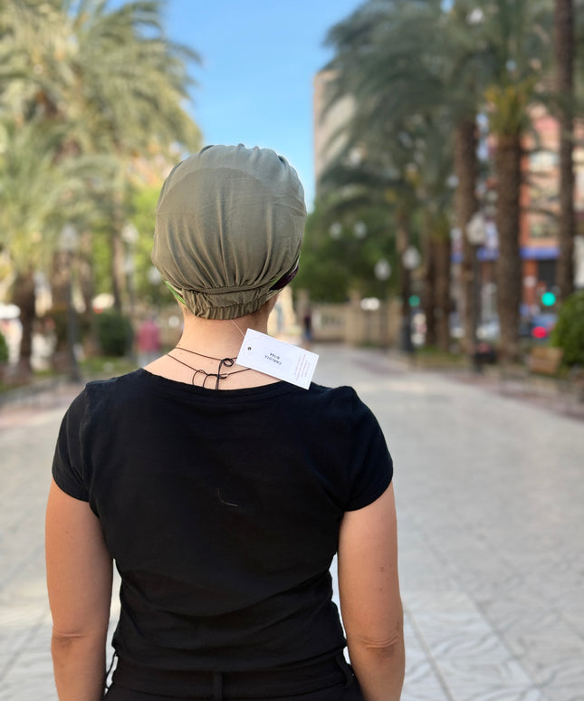 Pañuelo Oncológico Carla Bedia | Carlota Verde