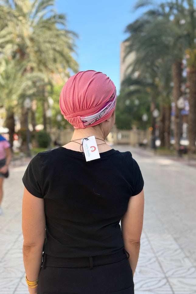Pañuelo Oncológico Carla Bedia | Carlota Coral