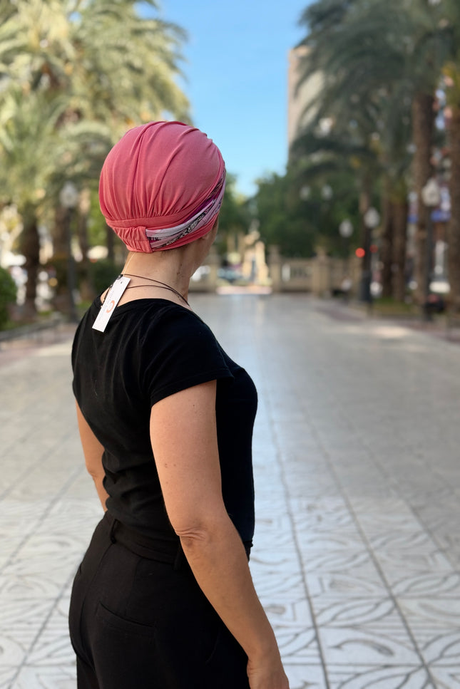 Pañuelo Oncológico Carla Bedia | Carlota Coral