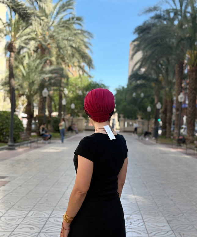 Pañuelo Oncológico Carla Bedia | Carlota Rojo