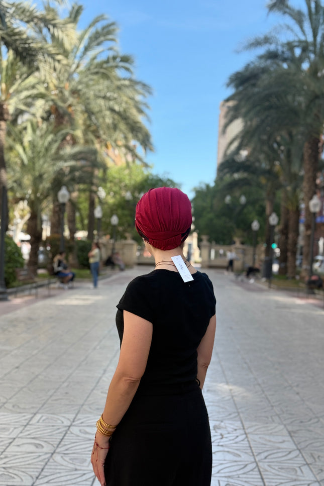 Pañuelo Oncológico Carla Bedia | Carlota Rojo