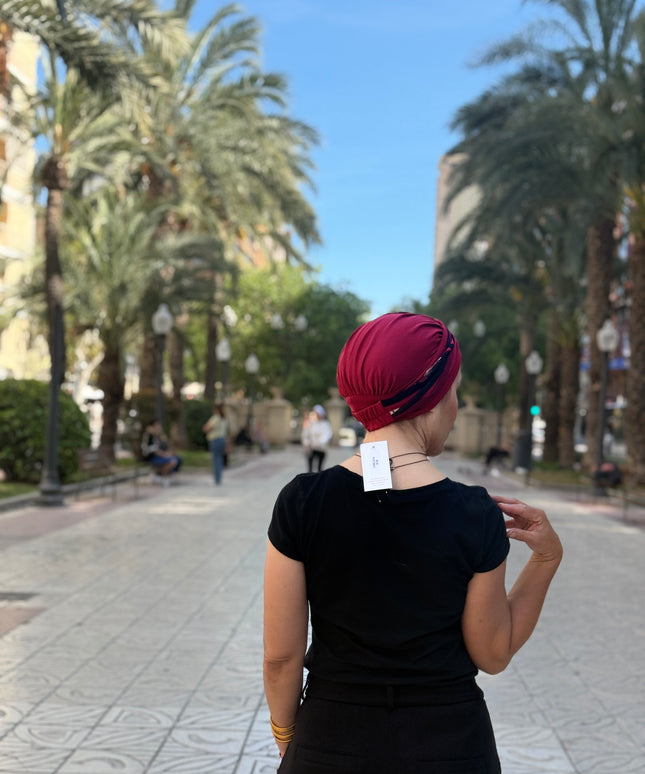 Pañuelo Oncológico Carla Bedia | Carlota Rojo