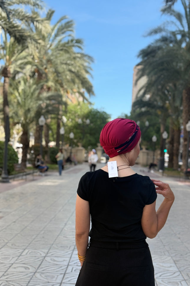 Pañuelo Oncológico Carla Bedia | Carlota Rojo