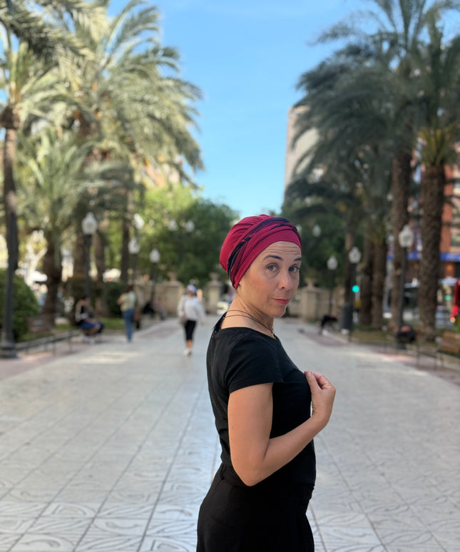 Pañuelo Oncológico Carla Bedia | Carlota Rojo