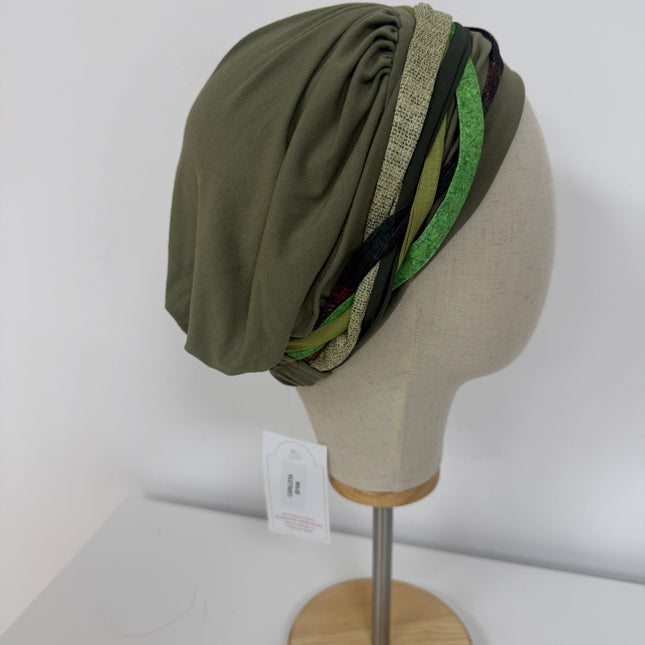 Pañuelo Oncológico Carla Bedia | Carlota Verde