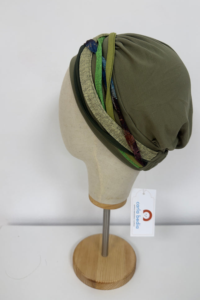 Pañuelo Oncológico Carla Bedia | Carlota Verde