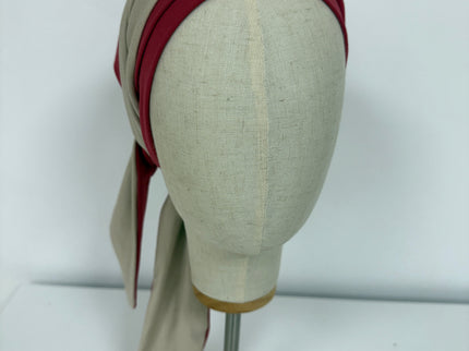 Pañuelo Oncológico Carla Bedia | Martina Coral Beige