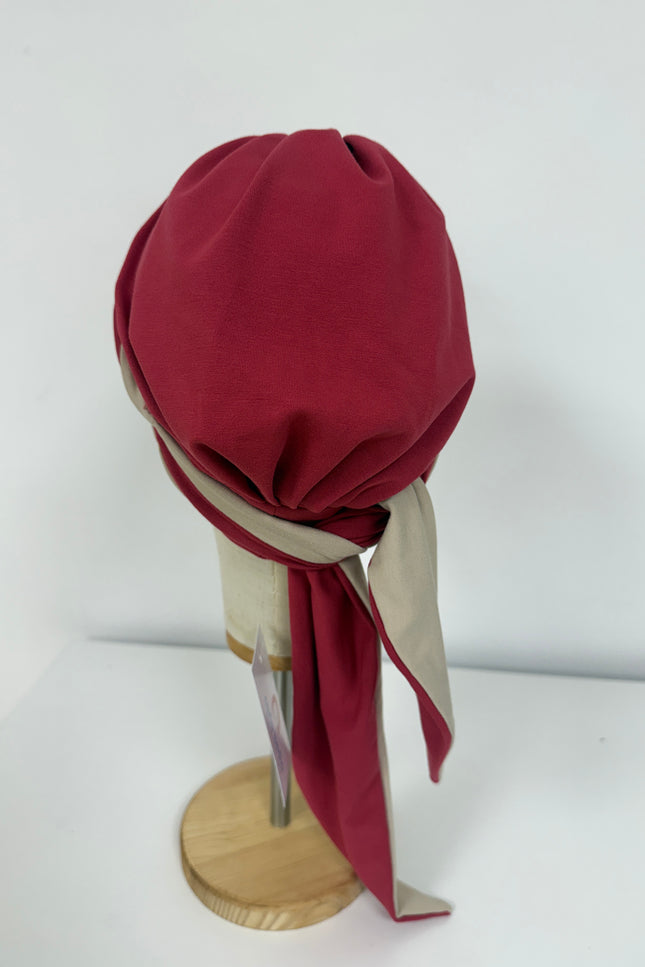 Pañuelo Oncológico Carla Bedia | Martina Coral Beige