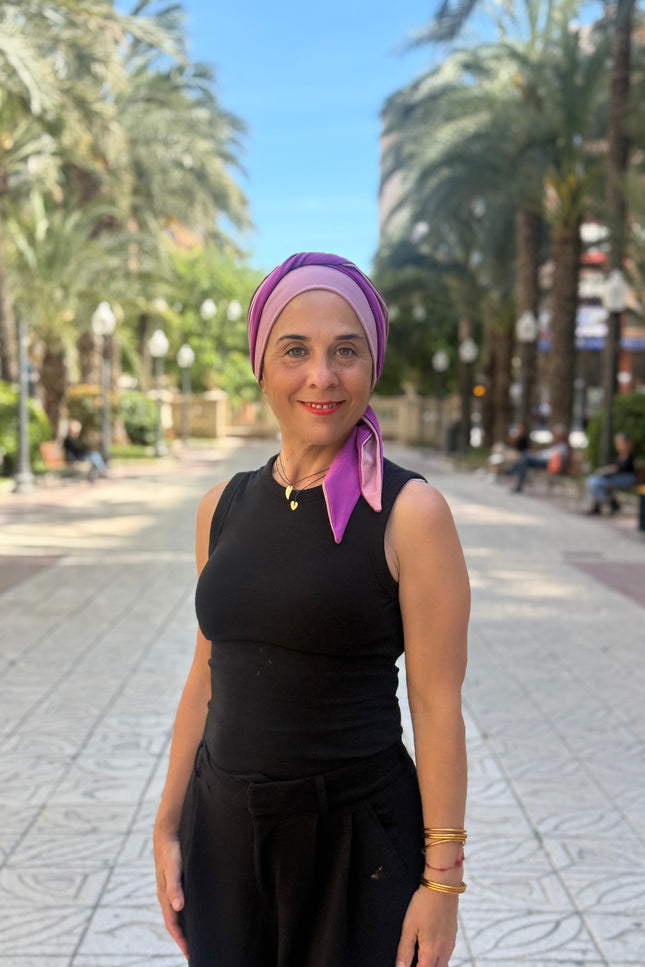 Pañuelo Oncológico Carla Bedia | Martina Rosa Malva