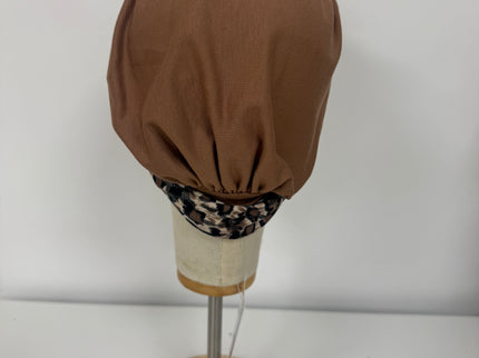 Pañuelo Oncológico Carla Bedia | Lara Marrón Animal Print