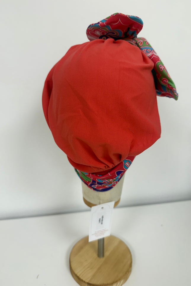 Pañuelo Oncológico Carla Bedia | Lara Coral Psicodélico