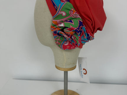 Pañuelo Oncológico Carla Bedia | Lara Coral Psicodélico