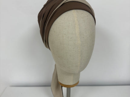 Pañuelo Oncológico Carla Bedia | Martina Moca Beige