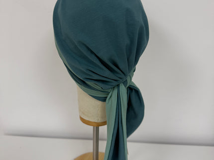 Pañuelo Oncológico Carla Bedia | Martina Verde Agua