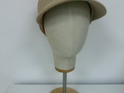 Visera para Pañuelo Oncológico Carla Bedia | Beige Arena