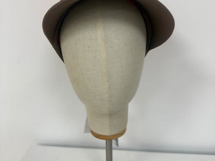 Visera para Pañuelo Oncológico Carla Bedia | Marrón