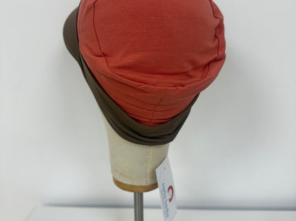 Visera para Pañuelo Oncológico Carla Bedia | Marrón