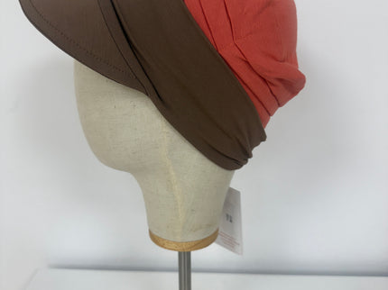 Visera para Pañuelo Oncológico Carla Bedia | Marrón