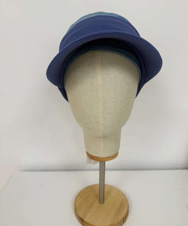 Visera para Pañuelo Oncológico Carla Bedia | Azul