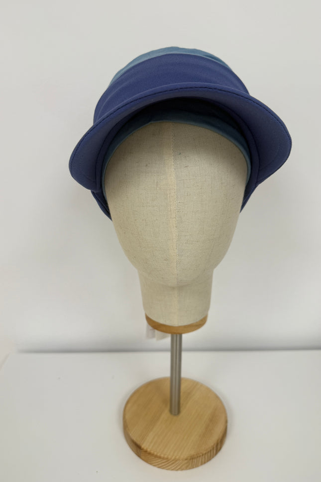Visera para Pañuelo Oncológico Carla Bedia | Azul