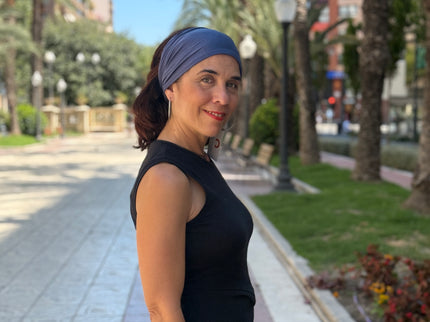 Banda de Bambú para Alopecia Frontal Fibrosante | Chloe Indigo