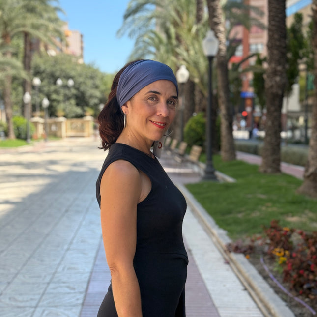 Banda de Bambú para Alopecia Frontal Fibrosante | Chloe Indigo
