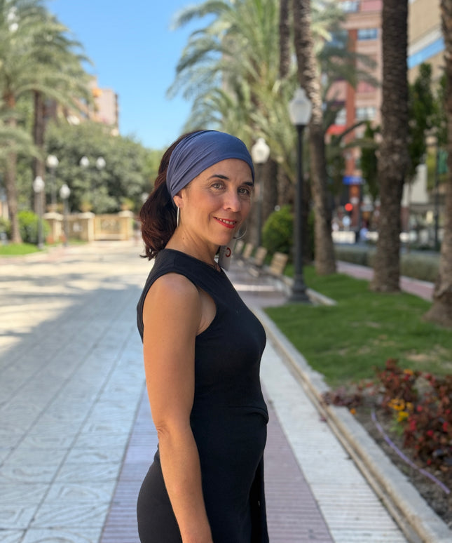 Banda de Bambú para Alopecia Frontal Fibrosante | Chloe Indigo