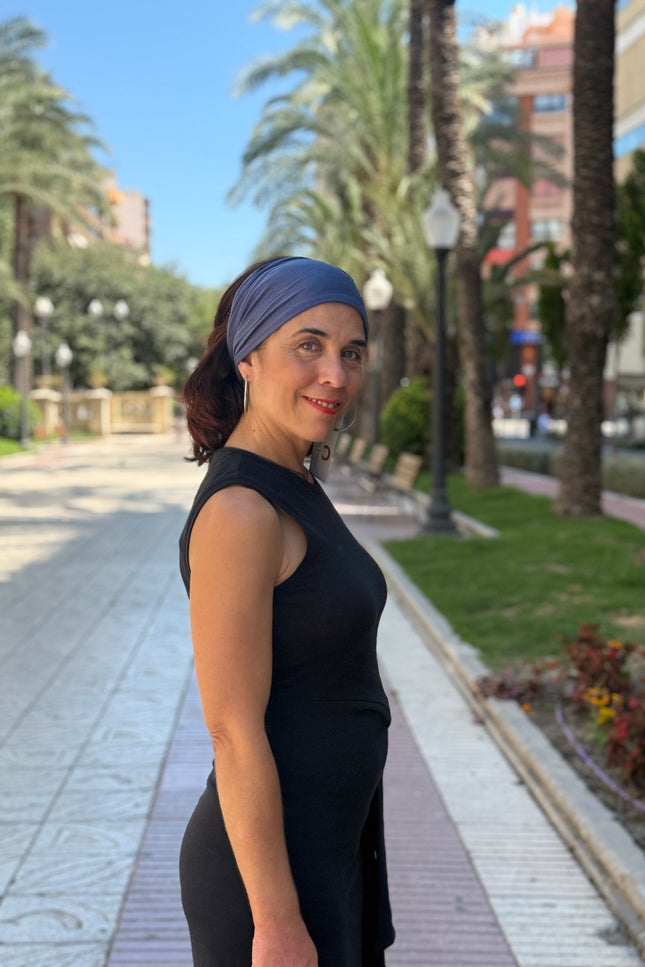Banda de Bambú para Alopecia Frontal Fibrosante | Chloe Indigo