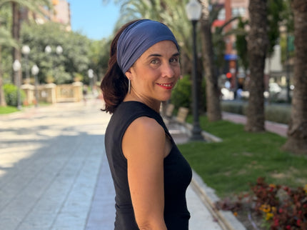 Banda de Bambú para Alopecia Frontal Fibrosante | Chloe Indigo