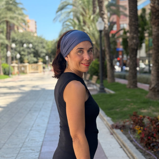 Banda de Bambú para Alopecia Frontal Fibrosante | Chloe Indigo