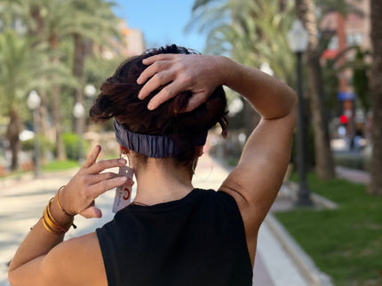 Banda de Bambú para Alopecia Frontal Fibrosante | Chloe Indigo