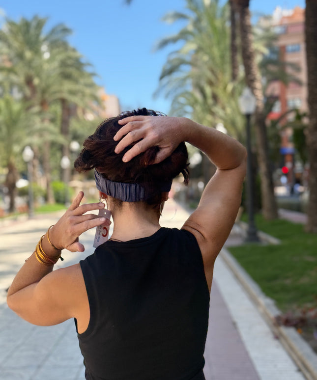 Banda de Bambú para Alopecia Frontal Fibrosante | Chloe Indigo