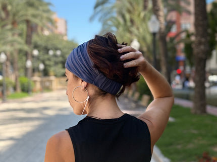 Banda de Bambú para Alopecia Frontal Fibrosante | Chloe Indigo