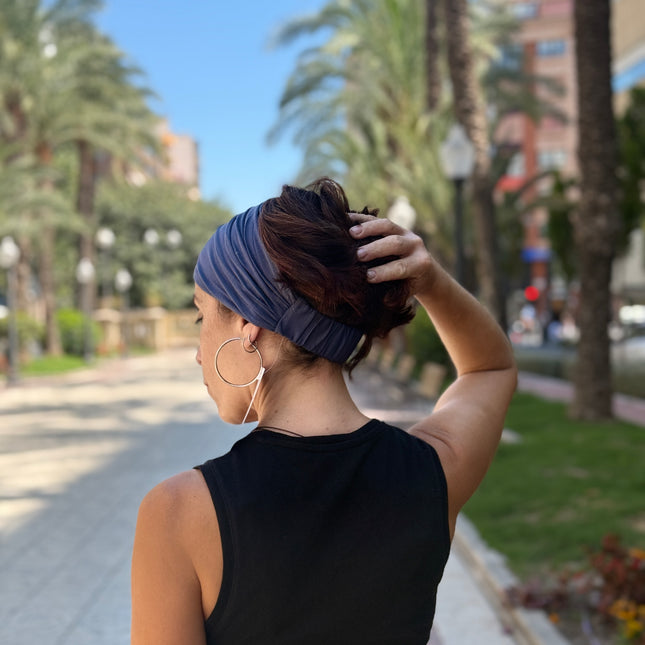 Banda de Bambú para Alopecia Frontal Fibrosante | Chloe Indigo