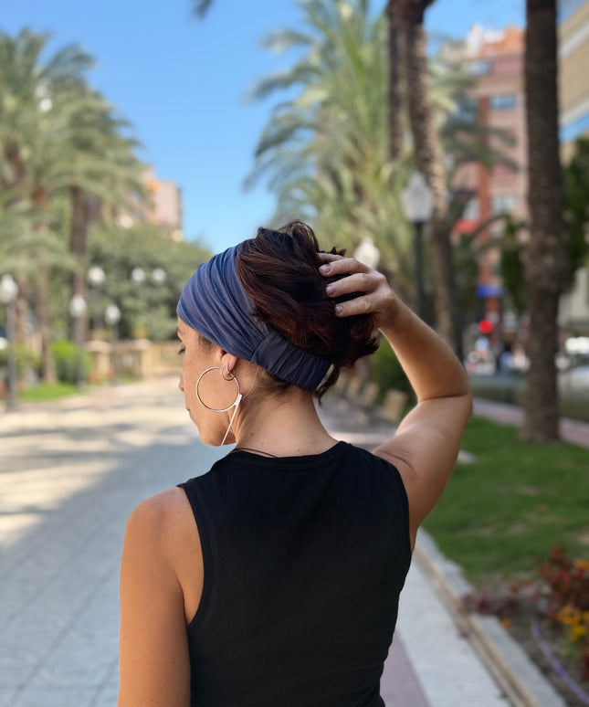 Banda de Bambú para Alopecia Frontal Fibrosante | Chloe Indigo