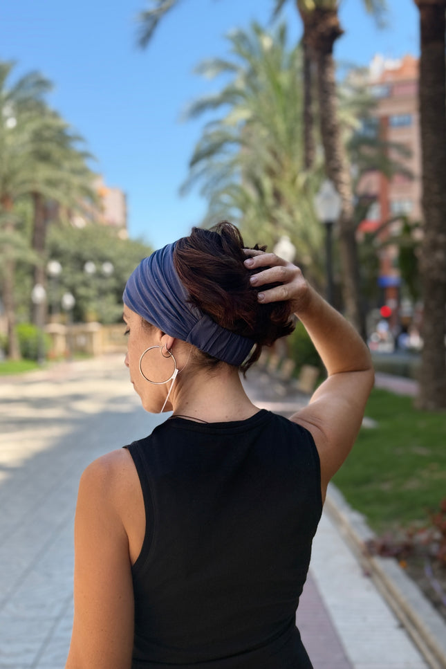 Banda de Bambú para Alopecia Frontal Fibrosante | Chloe Indigo