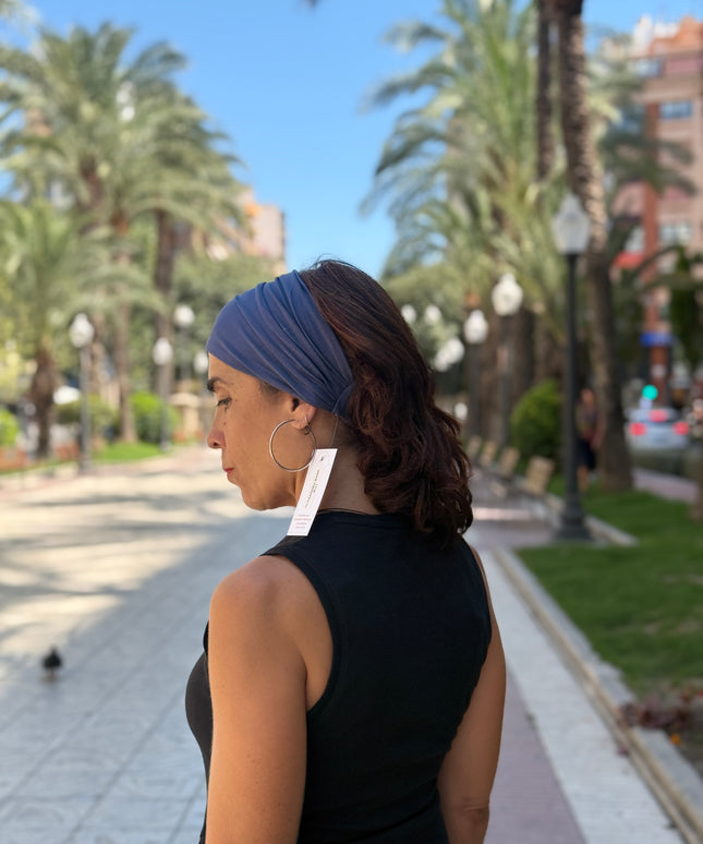 Banda de Bambú para Alopecia Frontal Fibrosante | Chloe Indigo