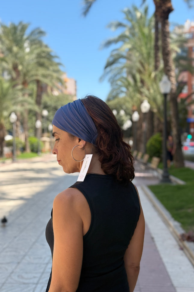 Banda de Bambú para Alopecia Frontal Fibrosante | Chloe Indigo