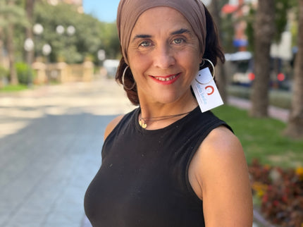 Banda de Bambú para Alopecia Frontal Fibrosante | Chloe Taupe