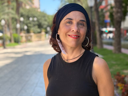 Banda de Bambú para Alopecia Frontal Fibrosante | Chloe Negro