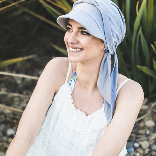 Gorra Oncológica AMALFI de Bambú | Carebell